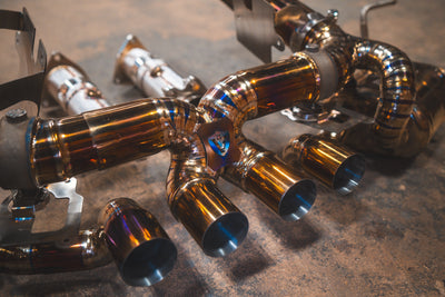 Valvetronic Designs - Chevrolet Corvette C8 Z06 Valved Sport Exhaust System - CHEV.C8Z.VSES.TI