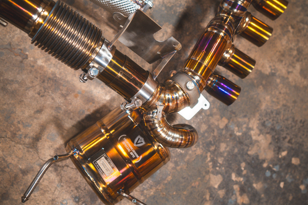 Valvetronic Designs - Chevrolet Corvette C8 Z06 Valved Sport Exhaust System - CHEV.C8Z.VSES.TI