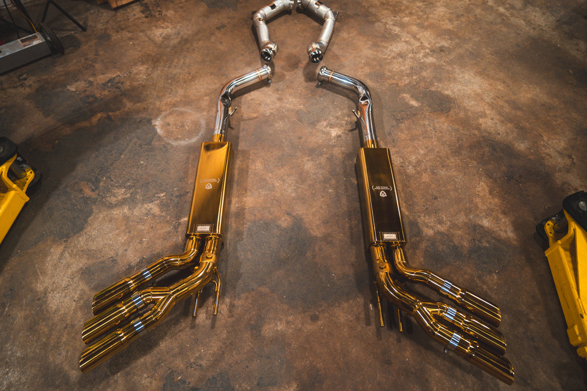 Valvetronic Designs - Mercedes Benz G-Wagon 463A / 464 Valved Sport Exhaust System - MER.GWAG.W463A.VSES.AG