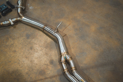 Valvetronic Designs - Audi B9 S4 / S5 Valved Sport Exhaust System - AUD.B9.S4.VSES.BR.BRSH, AUD.B9.S4.VSES.BR.BRT, AUD.B9.S4.VSES.BR.BLK, AUD.B9.S4.VSES.BR.RC, AUD.B9.S4.VSES.BR.FC