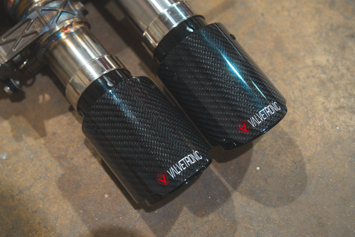 Valvetronic Designs - Audi B9 S4 / S5 Valved Sport Exhaust System - AUD.B9.S4.VSES.BR.BRSH, AUD.B9.S4.VSES.BR.BRT, AUD.B9.S4.VSES.BR.BLK, AUD.B9.S4.VSES.BR.RC, AUD.B9.S4.VSES.BR.FC