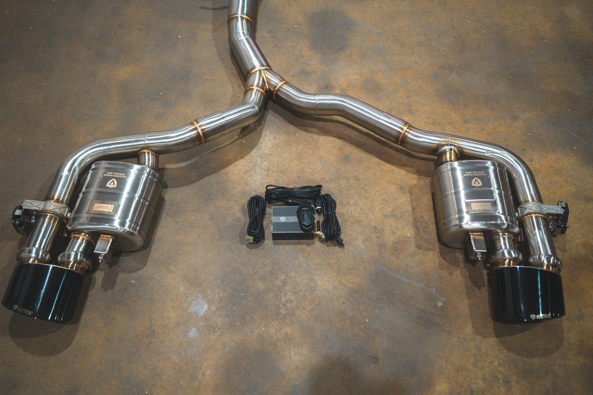 Valvetronic Designs - Audi RS5 B9 Valved Sport Exhaust System - AUD.B9.RS5.VSES.BR