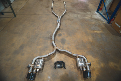 Valvetronic Designs - Audi RS5 B9 Valved Sport Exhaust System - AUD.B9.RS5.VSES.BR