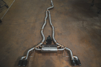 Valvetronic Designs - BMW X3 / X4 M40i Valved Sport Exhaust System - BMW.G01.M40i.VSES.BR.BLK, BMW.G01.M40i.VSES.BR.RC