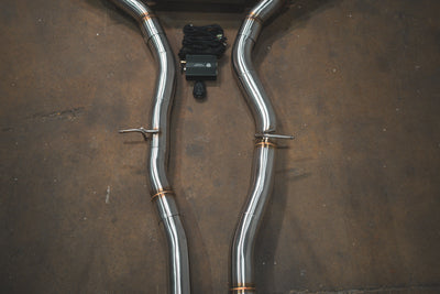 Valvetronic Designs - BMW X3 / X4 M40i Valved Sport Exhaust System - BMW.G01.M40i.VSES.BR.BLK, BMW.G01.M40i.VSES.BR.RC