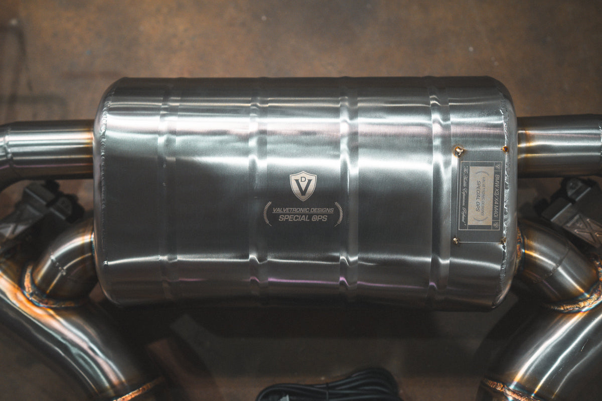 Valvetronic Designs - BMW X3 / X4 M40i Valved Sport Exhaust System - BMW.G01.M40i.VSES.BR.BLK, BMW.G01.M40i.VSES.BR.RC