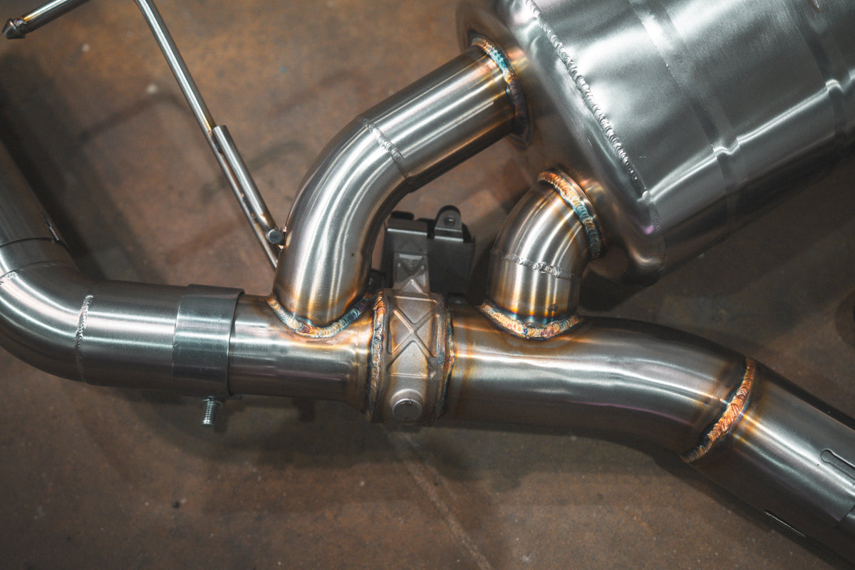 Valvetronic Designs - BMW X3 / X4 M40i Valved Sport Exhaust System - BMW.G01.M40i.VSES.BR.BLK, BMW.G01.M40i.VSES.BR.RC