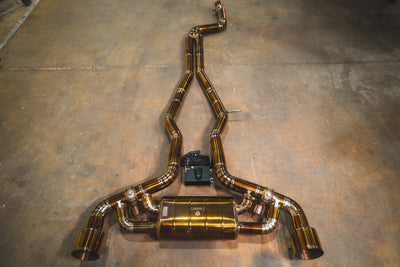 Valvetronic Designs - Toyota Supra A90 / A91 Valved Sport Exhaust System - TOY.A90.VSES.BR, TOY.A90.VSES.AG, TOY.A90.VSES.TI