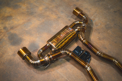 Valvetronic Designs - Toyota Supra A90 / A91 Valved Sport Exhaust System - TOY.A90.VSES.BR, TOY.A90.VSES.AG, TOY.A90.VSES.TI