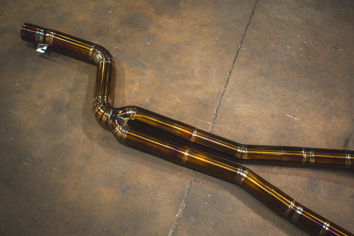 Valvetronic Designs - Toyota Supra A90 / A91 Valved Sport Exhaust System - TOY.A90.VSES.BR, TOY.A90.VSES.AG, TOY.A90.VSES.TI