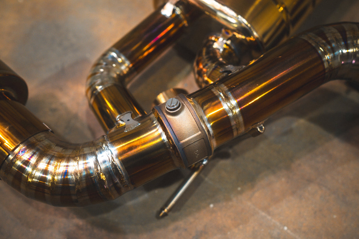 Valvetronic Designs - Toyota Supra A90 / A91 Valved Sport Exhaust System - TOY.A90.VSES.BR, TOY.A90.VSES.AG, TOY.A90.VSES.TI