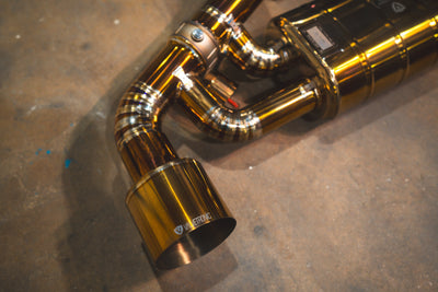 Valvetronic Designs - Toyota Supra A90 / A91 Valved Sport Exhaust System - TOY.A90.VSES.BR, TOY.A90.VSES.AG, TOY.A90.VSES.TI
