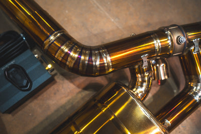 Valvetronic Designs - Toyota Supra A90 / A91 Valved Sport Exhaust System - TOY.A90.VSES.BR, TOY.A90.VSES.AG, TOY.A90.VSES.TI