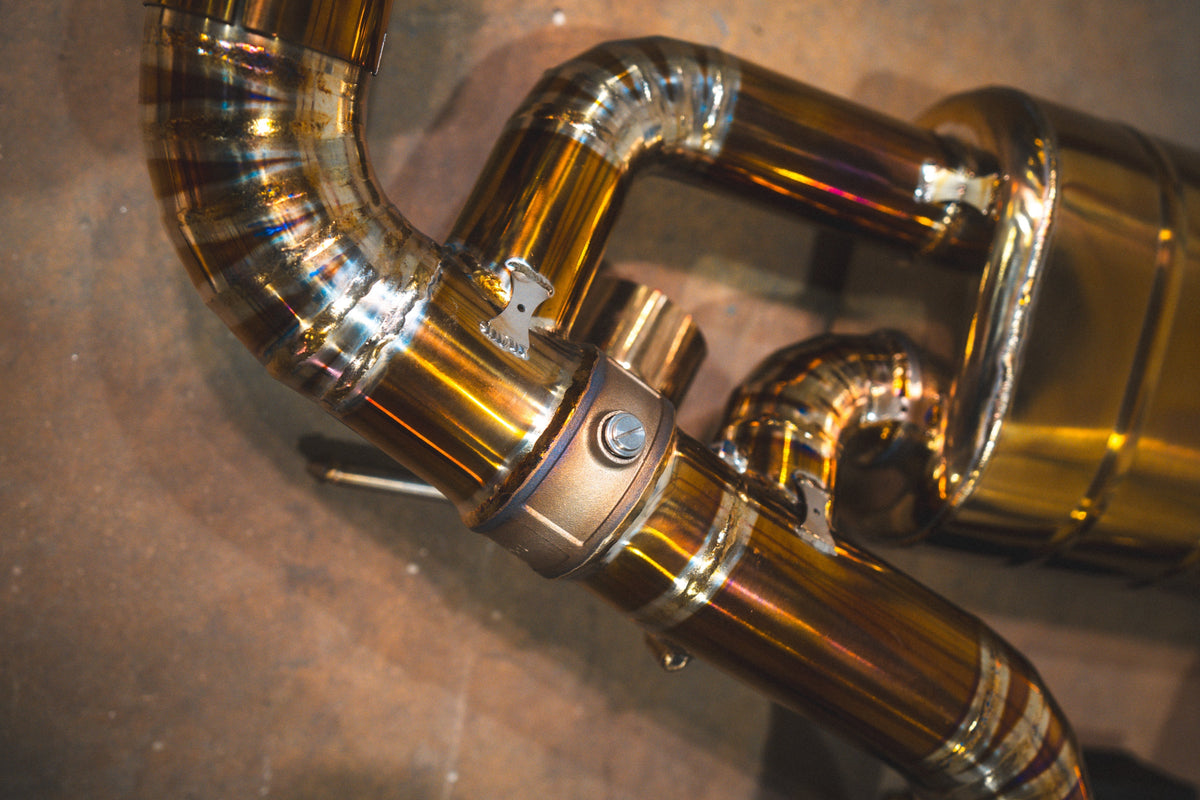 Valvetronic Designs - Toyota Supra A90 / A91 Valved Sport Exhaust System - TOY.A90.VSES.BR, TOY.A90.VSES.AG, TOY.A90.VSES.TI