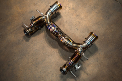 Valvetronic Designs - Maserati MC20 Valved Sport Exhaust system - MAS.MC20.VSES.TI