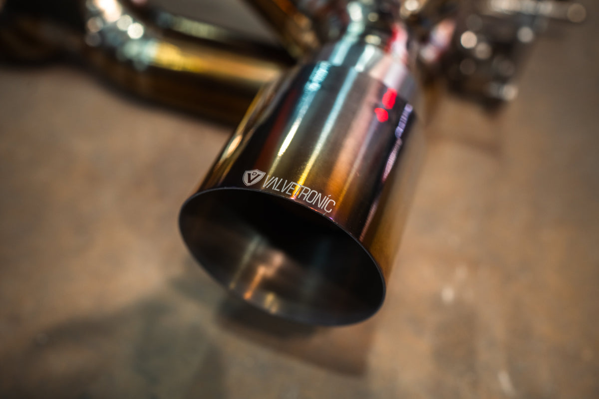 Valvetronic Designs - Maserati MC20 Valved Sport Exhaust system - MAS.MC20.VSES.TI