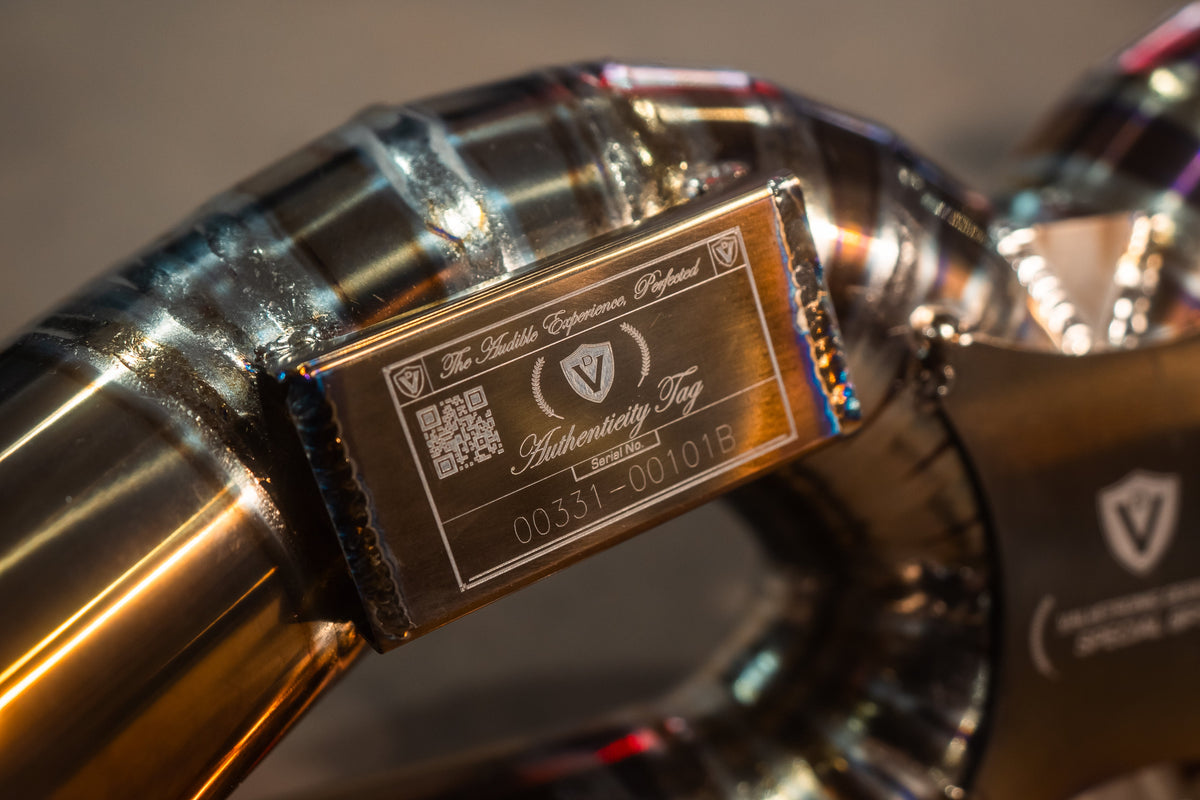 Valvetronic Designs - Maserati MC20 Valved Sport Exhaust system - MAS.MC20.VSES.TI
