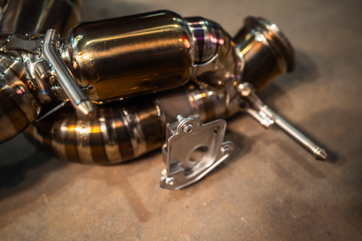 Valvetronic Designs - Maserati MC20 Valved Sport Exhaust system - MAS.MC20.VSES.TI