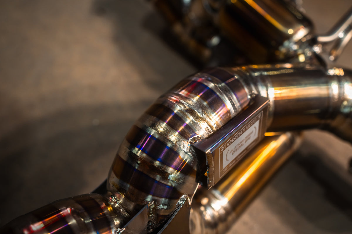 Valvetronic Designs - Maserati MC20 Valved Sport Exhaust system - MAS.MC20.VSES.TI