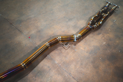 Valvetronic Designs - Nissan GTR R35 Valved Sport Exhaust System - NIS.GTR.R35.VSES.TI.TIBRT