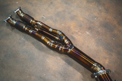 Valvetronic Designs - Nissan GTR R35 Valved Sport Exhaust System - NIS.GTR.R35.VSES.TI.TIBRT