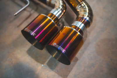 Valvetronic Designs - Nissan GTR R35 Valved Sport Exhaust System - NIS.GTR.R35.VSES.TI.TIBRT