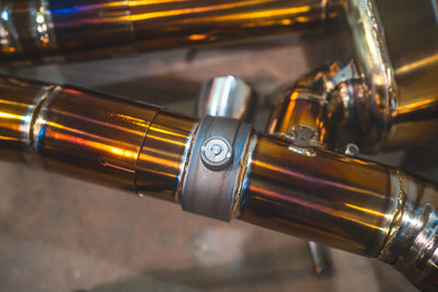 Valvetronic Designs - Nissan GTR R35 Valved Sport Exhaust System - NIS.GTR.R35.VSES.TI.TIBRT