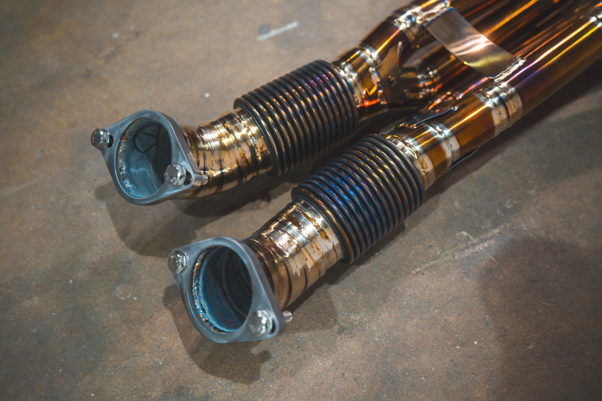 Valvetronic Designs - Nissan GTR R35 Valved Sport Exhaust System - NIS.GTR.R35.VSES.TI.TIBRT