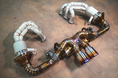 Valvetronic Designs - Valvetronic Valved Sport Exhaust System for Porsche 992 GT3/RS - POR.992.GT3.VSES.BR, POR.992.GT3.VSES.TI, POR.992.GT3.F1.TI
