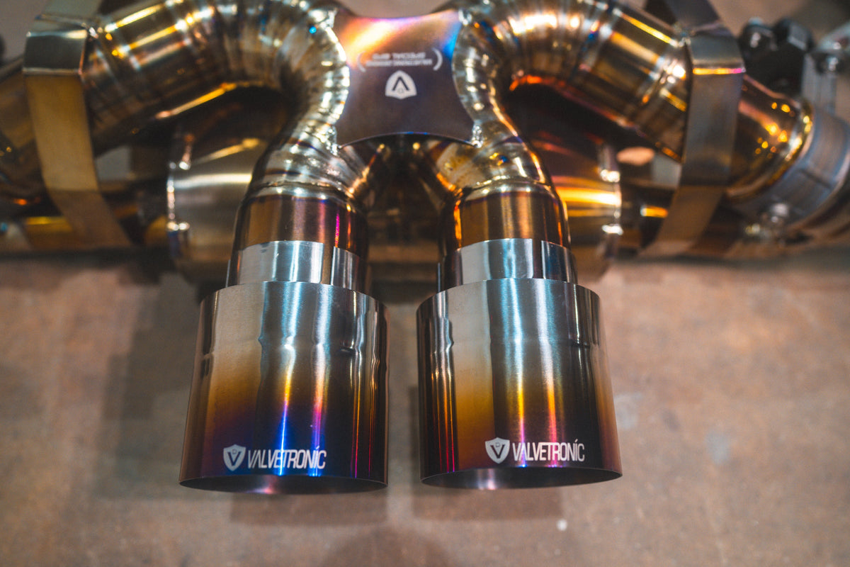 Valvetronic Designs - Valvetronic Valved Sport Exhaust System for Porsche 992 GT3/RS - POR.992.GT3.VSES.BR, POR.992.GT3.VSES.TI, POR.992.GT3.F1.TI