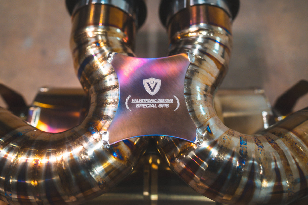 Valvetronic Designs - Valvetronic Valved Sport Exhaust System for Porsche 992 GT3/RS - POR.992.GT3.VSES.BR, POR.992.GT3.VSES.TI, POR.992.GT3.F1.TI