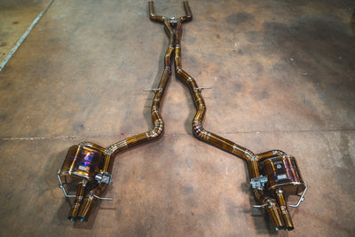 Valvetronic Designs - Mercedes W213 E63 AMG / AMGs Valved Sport Exhaust System - MER.W213.E63.VSES.TI