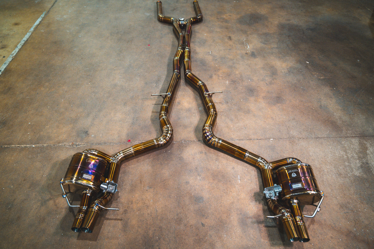 Valvetronic Designs - Mercedes W213 E63 AMG / AMGs Valved Sport Exhaust System - MER.W213.E63.VSES.TI