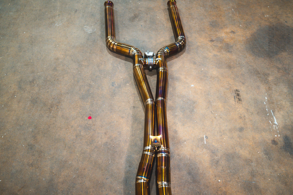 Valvetronic Designs - Mercedes W213 E63 AMG / AMGs Valved Sport Exhaust System - MER.W213.E63.VSES.TI