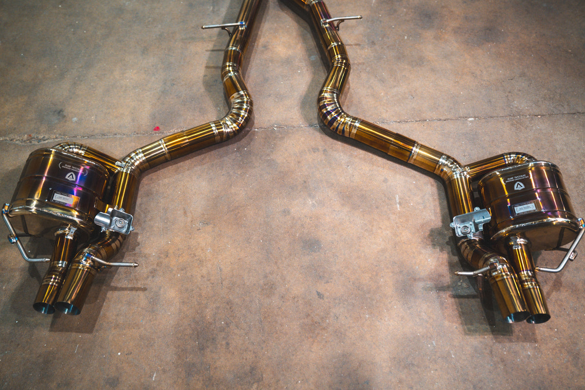Valvetronic Designs - Mercedes W213 E63 AMG / AMGs Valved Sport Exhaust System - MER.W213.E63.VSES.TI