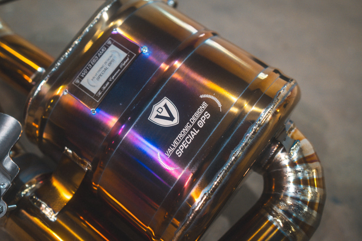 Valvetronic Designs - Mercedes W213 E63 AMG / AMGs Valved Sport Exhaust System - MER.W213.E63.VSES.TI