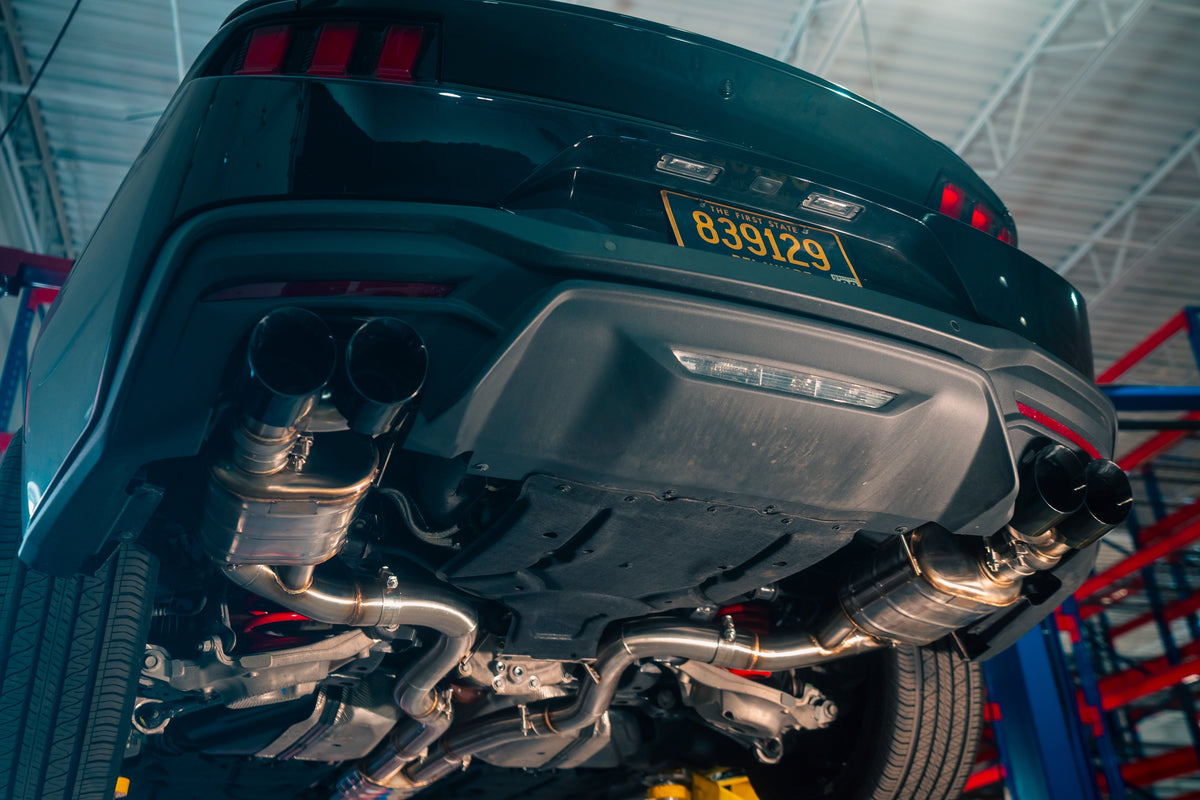Valvetronic Designs - Ford Mustang GT S650 Valved Sport Exhaust System - FRD.S550.S650.VSES.BR, FRD.S550.S650.VSES.TI