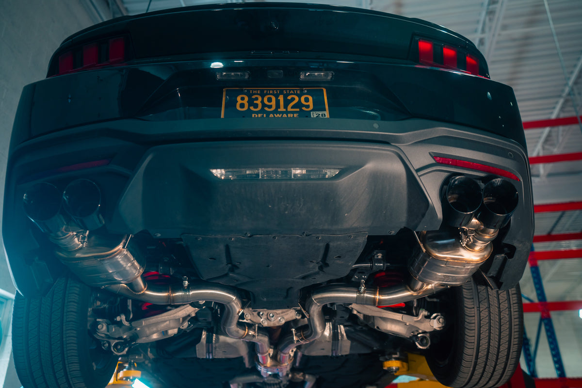 Valvetronic Designs - Ford Mustang GT S650 Valved Sport Exhaust System - FRD.S550.S650.VSES.BR, FRD.S550.S650.VSES.TI
