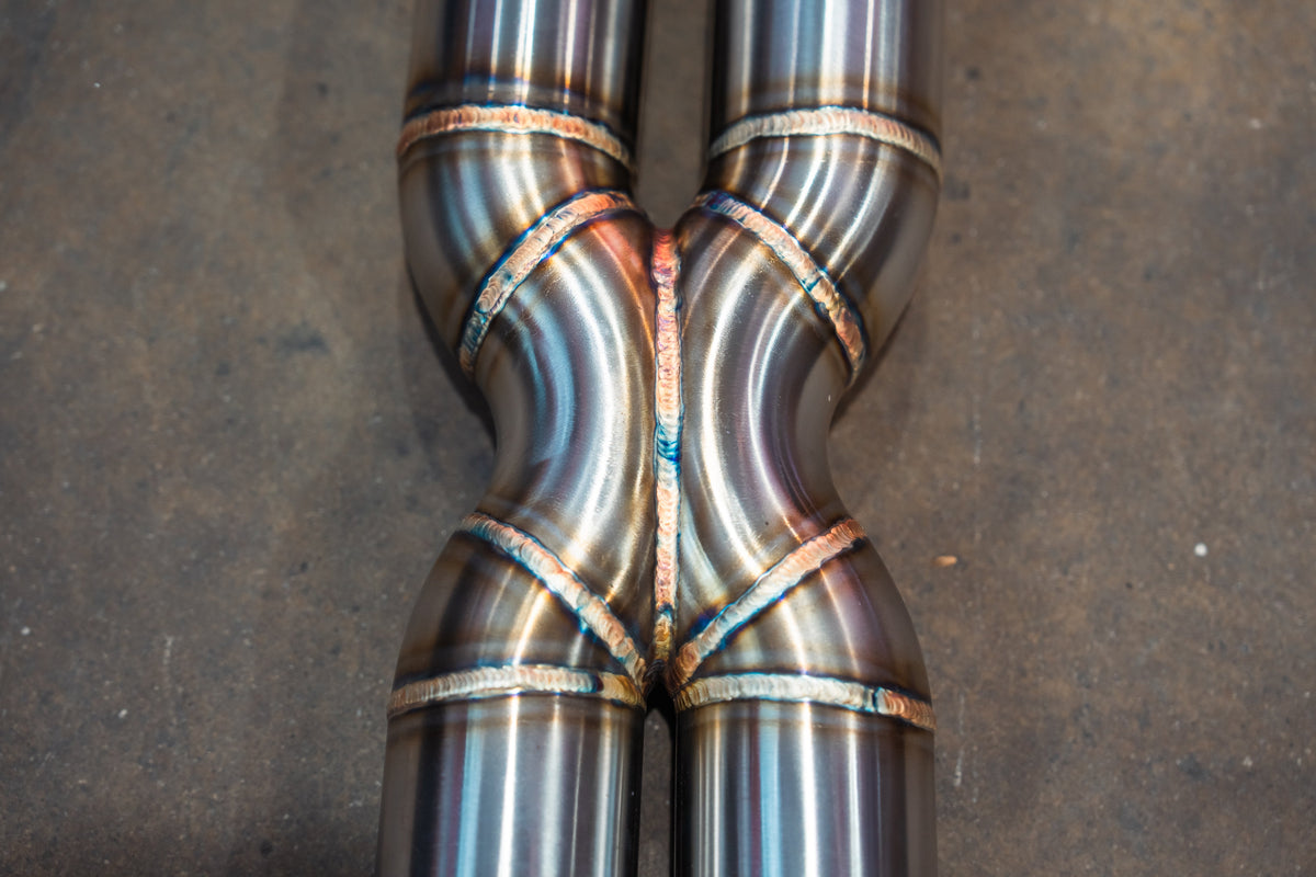 Valvetronic Designs - Dodge Charger / Challenger V8 Valved Sport Exhaust System - DOD.CHA.CHL.VSES.BR, DOD.CHA.CHL.VSES.TI