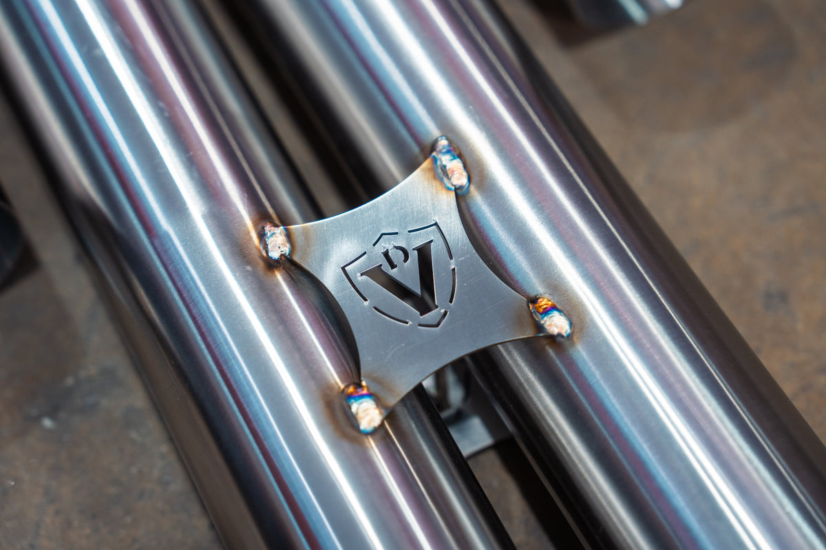 Valvetronic Designs - Dodge Charger / Challenger V8 Valved Sport Exhaust System - DOD.CHA.CHL.VSES.BR, DOD.CHA.CHL.VSES.TI
