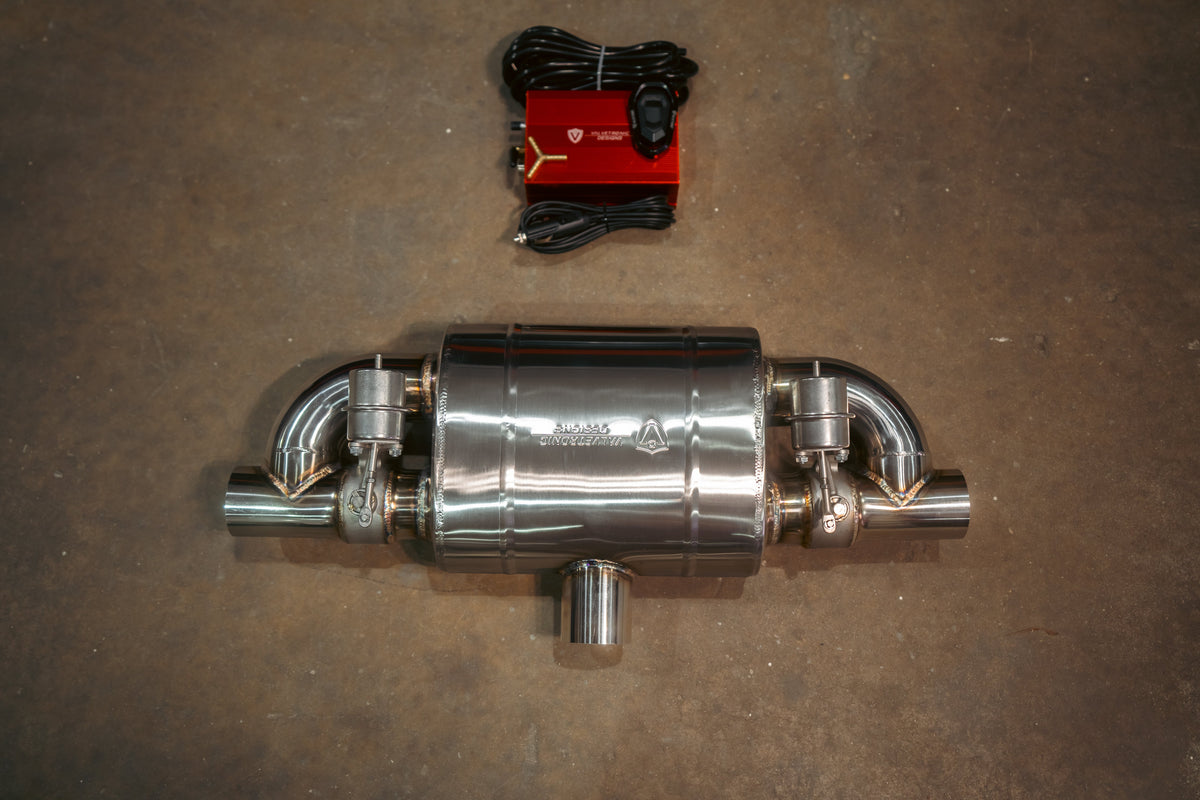 Valvetronic Designs - UNIVERSAL VALVED MUF - UVM.63MM.X1, UVM.63MM.X2, UVM.76MM.X1, UVM.76MM.X2, UVM.89MM.X1, UVM.89MM.X2, UVM.63MM.DUALOUT.X1, UVM.63MM.DUALOUT.X2, UVM.76MM.DUALOUT.X1, UVM.76MM.DUALOUT.X2, UVM.63MM.TSTYLE.X1, UVM.76MM.TSTYLE.X1, UVM.101M