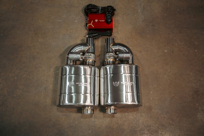 Valvetronic Designs - UNIVERSAL VALVED MUF - UVM.63MM.X1, UVM.63MM.X2, UVM.76MM.X1, UVM.76MM.X2, UVM.89MM.X1, UVM.89MM.X2, UVM.63MM.DUALOUT.X1, UVM.63MM.DUALOUT.X2, UVM.76MM.DUALOUT.X1, UVM.76MM.DUALOUT.X2, UVM.63MM.TSTYLE.X1, UVM.76MM.TSTYLE.X1, UVM.101M