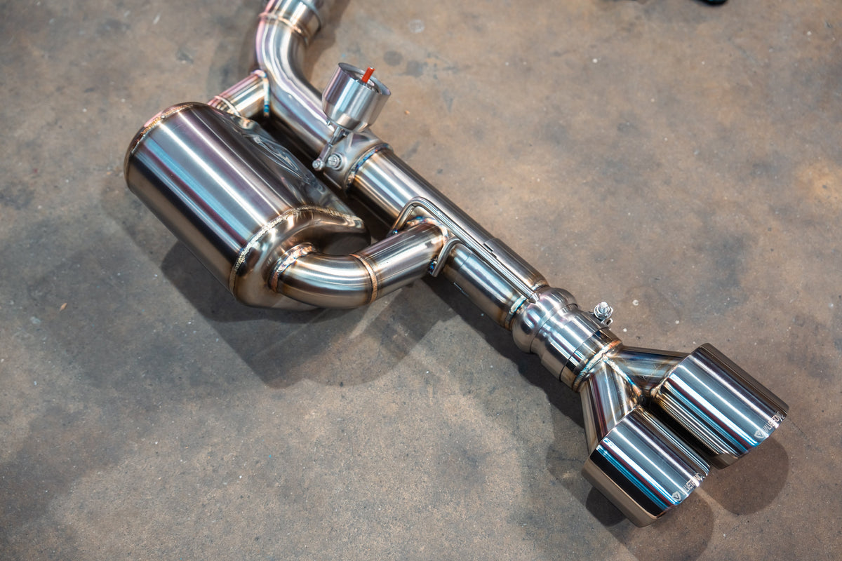 Valvetronic Designs - Dodge Charger / Challenger V8 Valved Sport Exhaust System - DOD.CHA.CHL.VSES.BR, DOD.CHA.CHL.VSES.TI