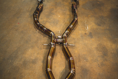 Valvetronic Designs - Mercedes AMG GLE63 / S Valved Sport Exhaust system - MER.AMG.GLE63.VSES.TI
