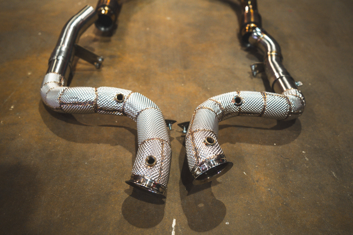 Valvetronic Designs - Mercedes AMG GLE63 / S Valved Sport Exhaust system - MER.AMG.GLE63.VSES.TI