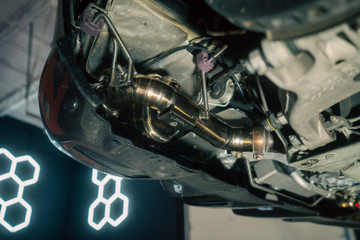 Valvetronic Designs - Ferrari F12 / 812 Valved Sport Exhaust System - FER.F12.VSES.TI