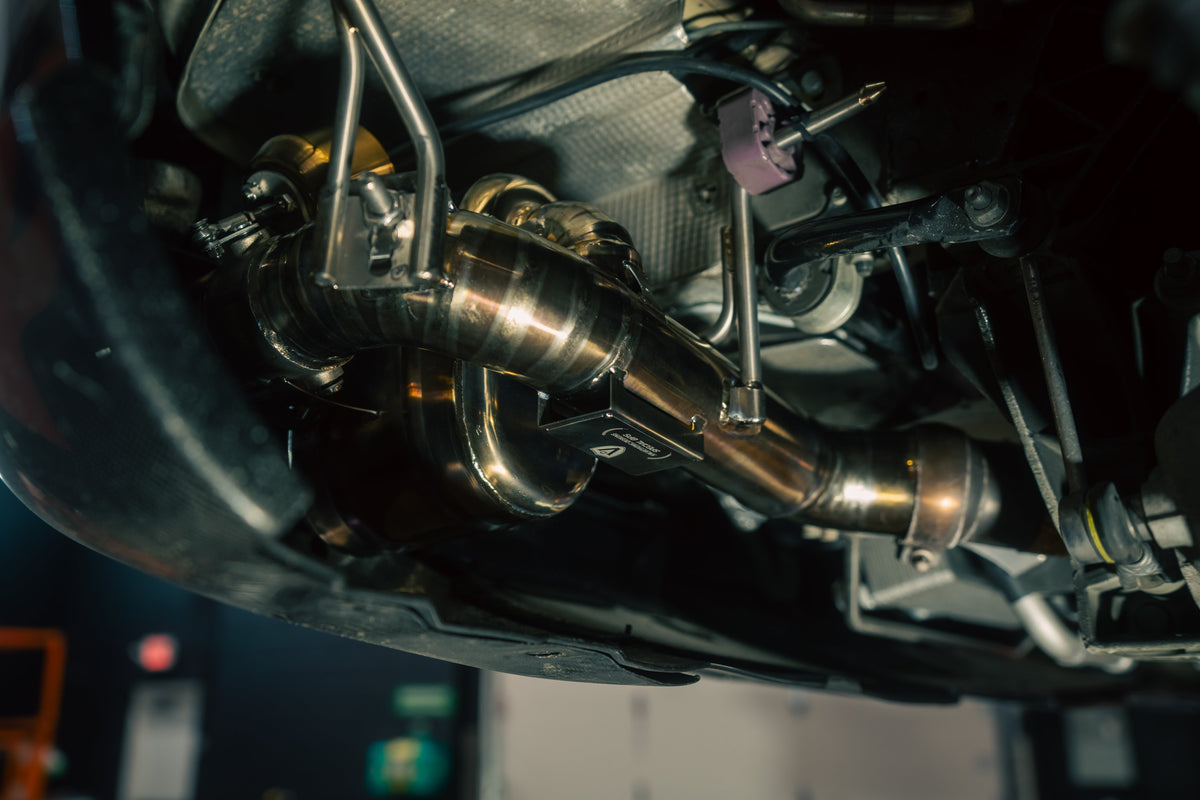 Valvetronic Designs - Ferrari F12 / 812 Valved Sport Exhaust System - FER.F12.VSES.TI