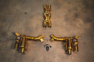 Valvetronic Designs - Ferrari GTC4 Lusso Valved Exhaust system - FER.GTC4.VSES.AG