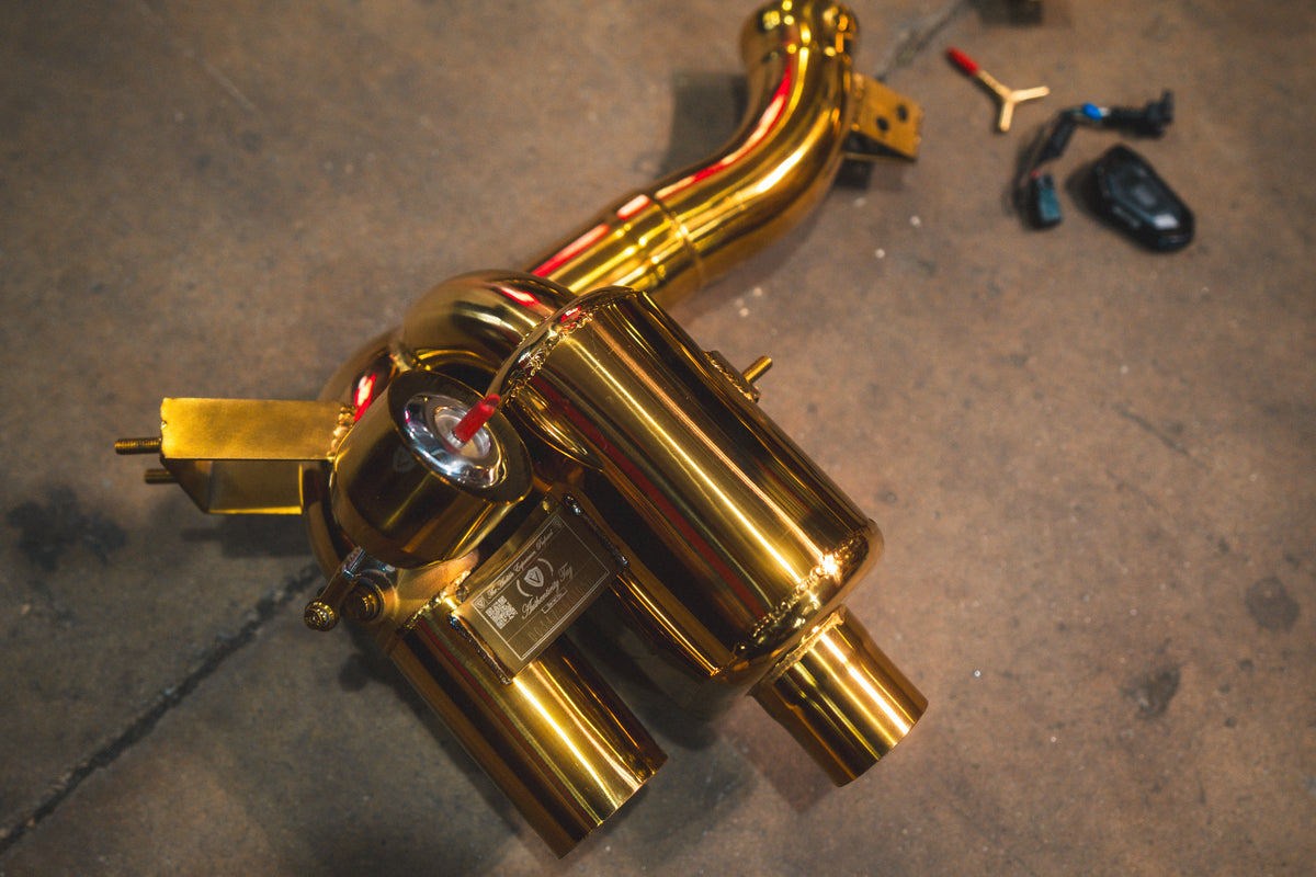 Valvetronic Designs - Ferrari GTC4 Lusso Valved Exhaust system - FER.GTC4.VSES.AG