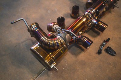 Valvetronic Designs - Ferrari 458 Italia Valved Sport Exhaust System - FER.458.VSES.TI